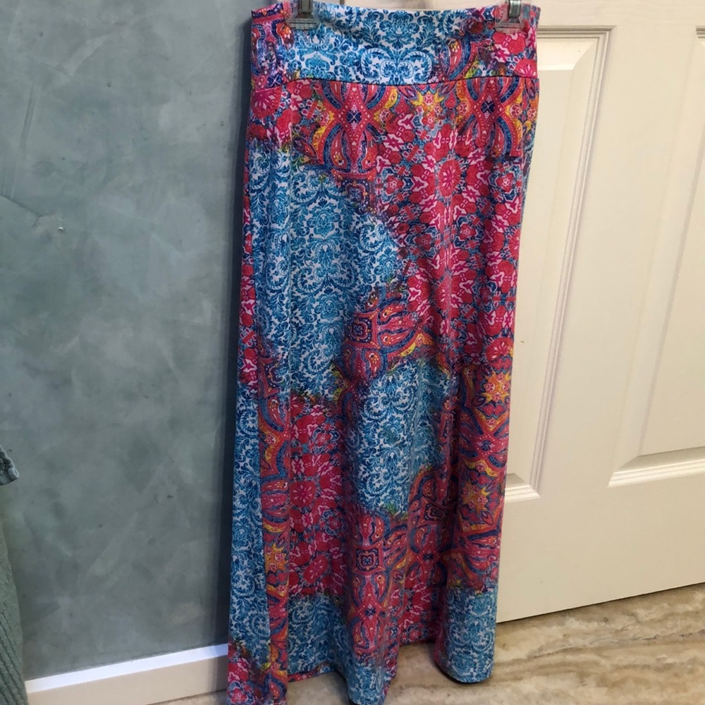 Cute colorful long skirt